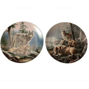 Wolves Bradford Exchange Plate Set